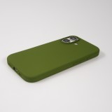 Coque iPhone 16 - Soft Touch - Vert militaire