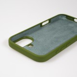 Coque iPhone 16 - Soft Touch - Vert militaire