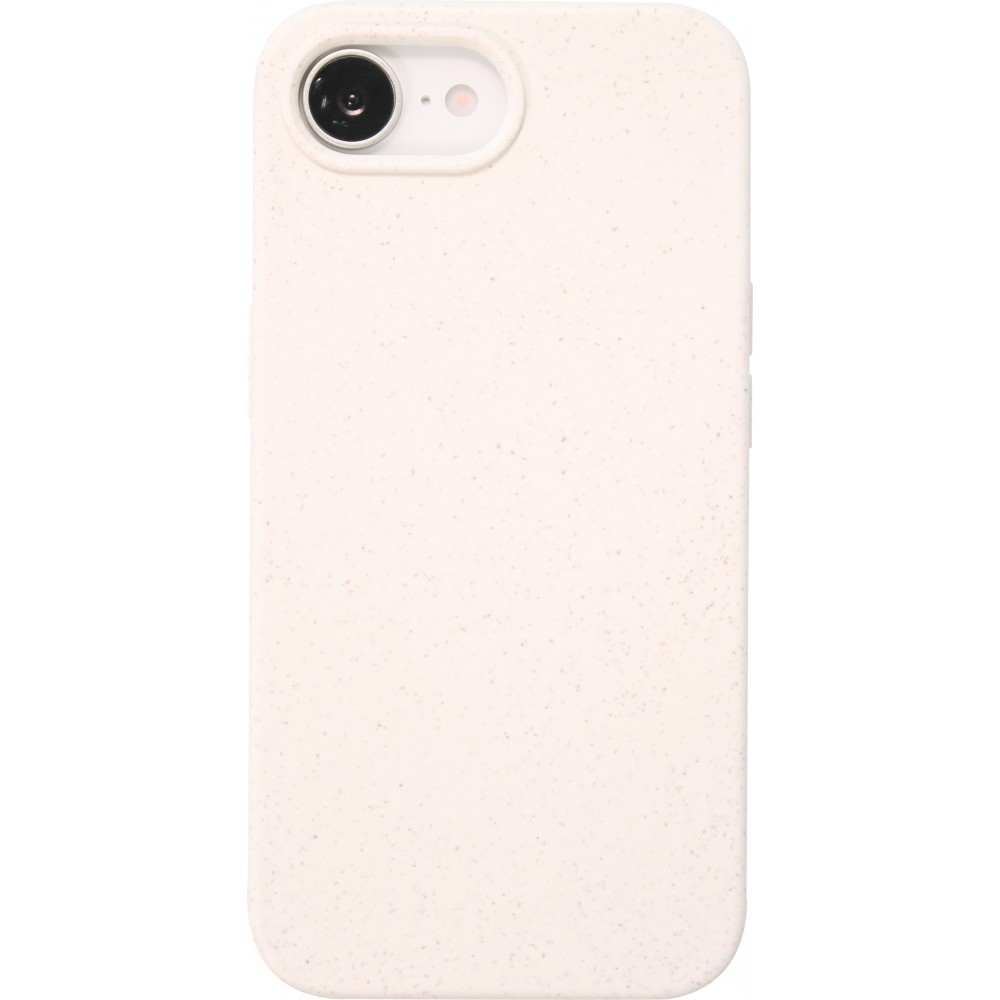 Coque iPhone 16e - Bio Eco-Friendly biodégradable écologique nature - Blanc