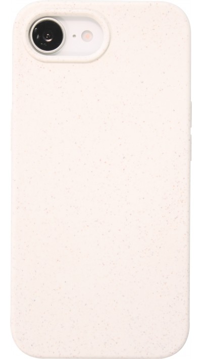 Coque iPhone 16e - Bio Eco-Friendly biodégradable écologique nature - Blanc