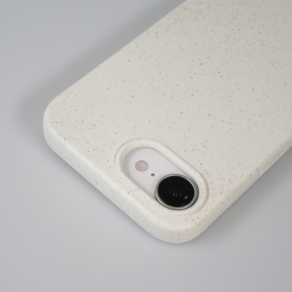 Coque iPhone 16e - Bio Eco-Friendly biodégradable écologique nature - Blanc