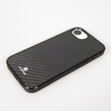 iPhone 16e Case Hülle - Carbomile Carbon Fiber (Kompatibel mit MagSafe)