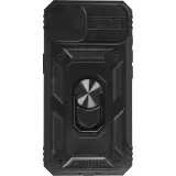 iPhone 16e Case Hülle - Full Body Armor Military-Grade - Schwarz