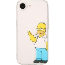 Coque iPhone 16e - Gel cartoon Homer Simpson
