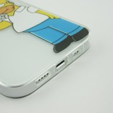 Coque iPhone 16e - Gel cartoon Homer Simpson