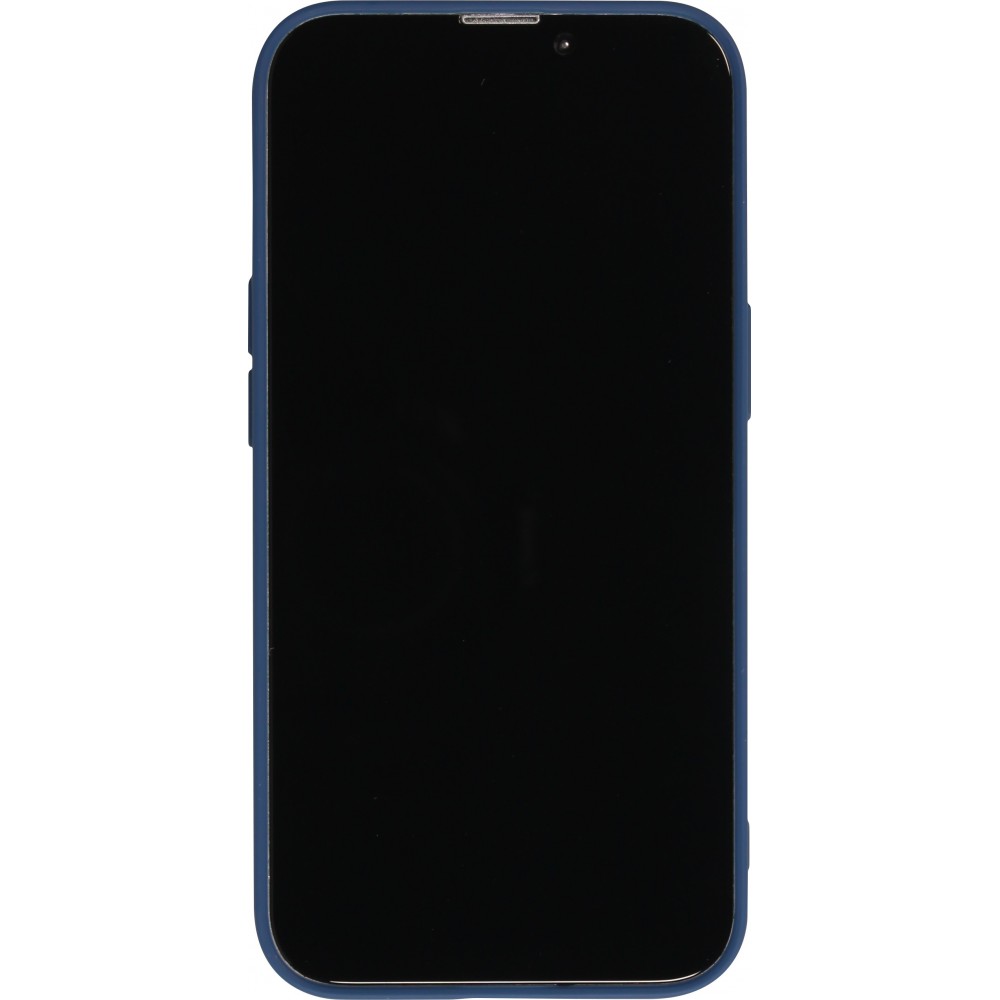 Coque iPhone 16e - Gel coeur - Bleu