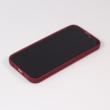 Coque iPhone 16e - Gel coeur - Rouge