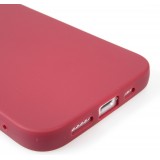 Coque iPhone 16e - Gel coeur - Rouge