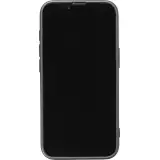 iPhone 16e Case H&uuml;lle - Gummi weich mit Kameraschutzglas MagSafe - Dunkelgrau