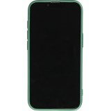 iPhone 16e Case Hülle - Gummi weich mit Kameraschutzglas MagSafe - Grün