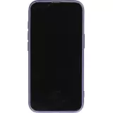Coque iPhone 16e - Gel souple avec vitre de protection cam&eacute;ra MagSafe - Violet