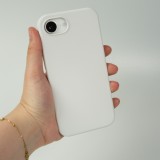 Coque iPhone 16e - Soft Touch - Blanc