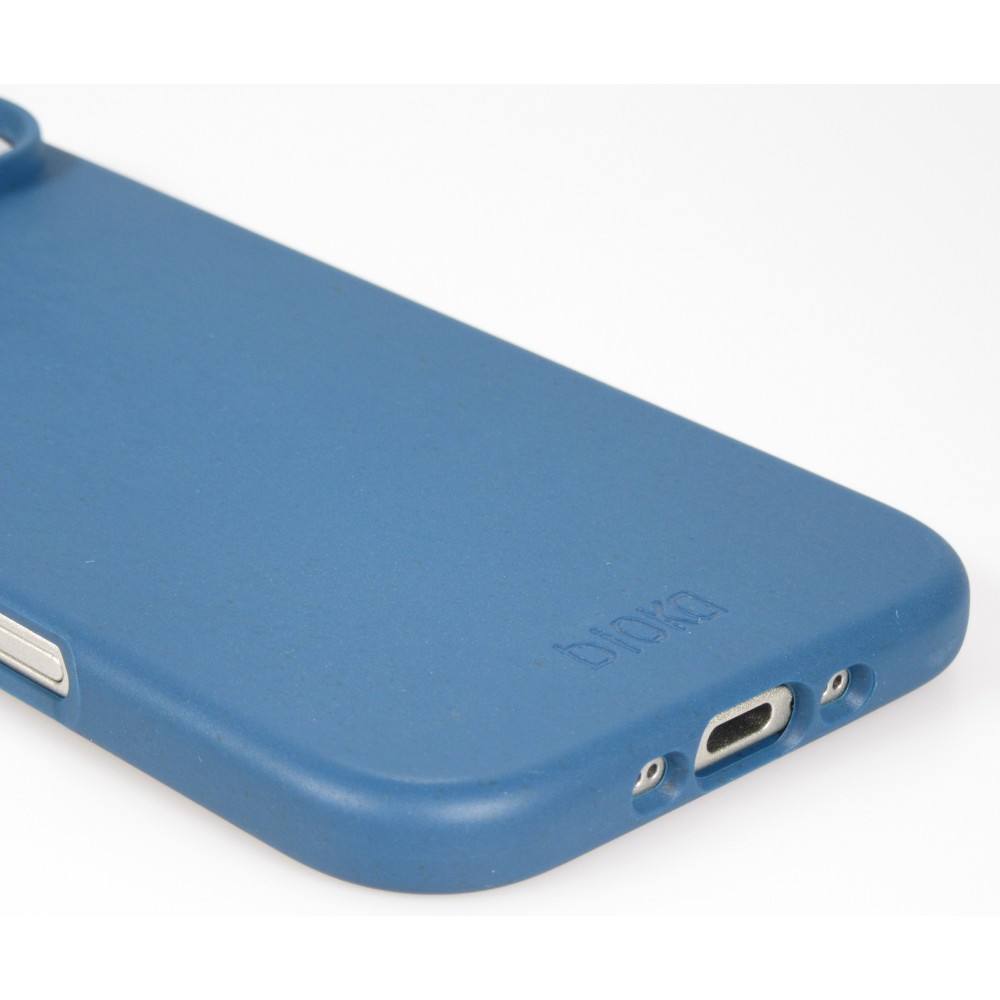 Hülle iPhone Air - Bioka Biologisch Abbaubar Eco-Friendly Kompostierbar blau