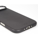 Coque iPhone Air - Bioka biodégradable et compostable Eco-Friendly - Noir