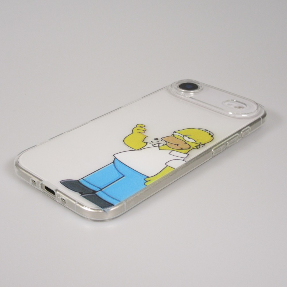 Coque iPhone Air - Gel cartoon Homer Simpson