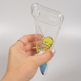 Coque iPhone Air - Gel cartoon Homer Simpson