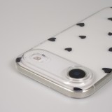 iPhone Air Case Hülle - Gummi kleines Herz - Schwarz