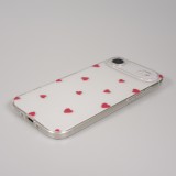 Coque iPhone Air - Gel petit coeur transparent - Rouge