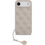 Coque iPhone 17 Air - Guess 4G charm protection élégante design raffiné accessoire tendance - Rose