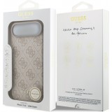 Coque iPhone 17 Air - Guess 4G charm protection élégante design raffiné accessoire tendance - Rose