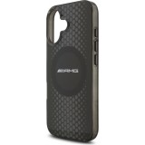 Coque iPhone 17 - AMG Double Layer graphiques transparent MagSafe protection élégante - Noir