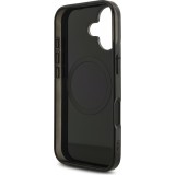 Coque iPhone 17 - AMG Double Layer graphiques transparent MagSafe protection élégante - Noir