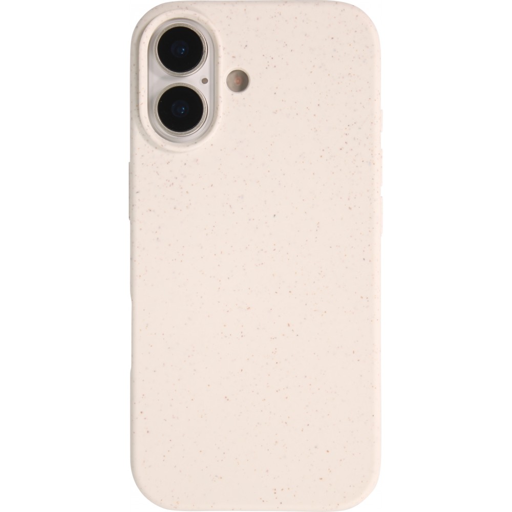 iPhone 17 Case Hülle - Bio Eco-Friendly biologisch Kompostierbar ökologisch - Weiss