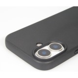 Coque iPhone 17 - Bio Eco-Friendly nature avec cordon collier - Noir