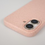 iPhone 17 Case Hülle - Bio Eco-Friendly Vegan mit Handykette Necklace - Rosa