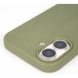 Coque iPhone 17 - Bio Eco-Friendly nature avec cordon collier - Vert foncé