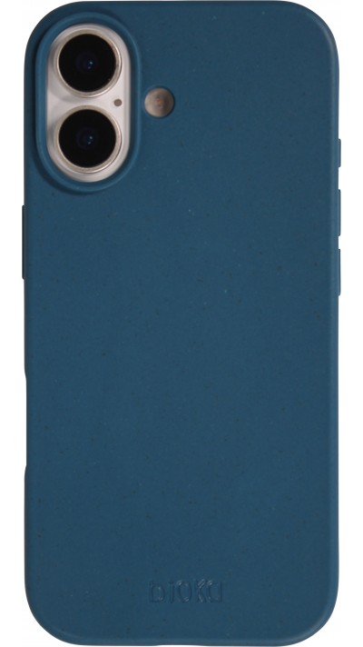 Coque iPhone 17 - Bioka biodégradable et compostable Eco-Friendly - Bleu Coque iPhone 17 - Bioka biodégradable et compostable Eco-Friendly - Bleu
