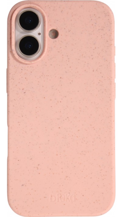 Coque iPhone 17 - Bioka biodégradable et compostable Eco-Friendly - Rose Coque iPhone 17 - Bioka biodégradable et compostable Eco-Friendly - Rose