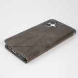 Coque iPhone 17 - Flip Géometrique - Gris