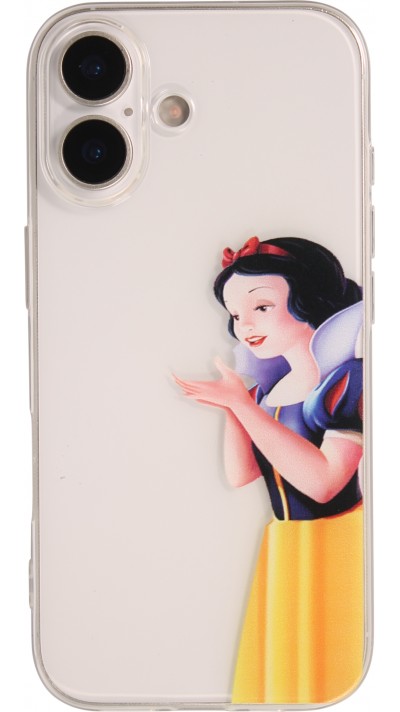 iPhone 17 Case Hülle - Gummi cartoon Schneewittchen