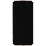 Coque iPhone 17 - Gel petit coeur transparent - Rouge