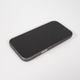 Coque iPhone 17 - Gel souple avec vitre de protection caméra MagSafe - Gris foncé