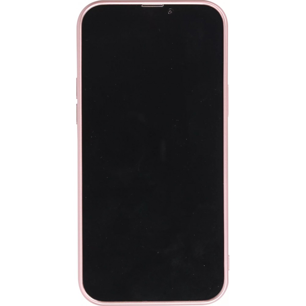 Coque iPhone 17 - Gel souple avec vitre de protection caméra MagSafe - Rose