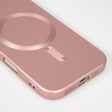 Coque iPhone 17 - Gel souple avec vitre de protection caméra MagSafe - Rose