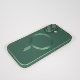 Coque iPhone 17 - Gel souple avec vitre de protection caméra MagSafe - Vert