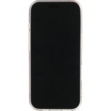 Coque iPhone 17 - Léopard marron holographique en silicone rigide effet miroir - Brun