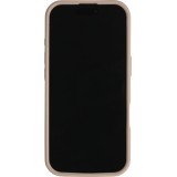 iPhone 17 Case H&uuml;lle - Pastellfarbene Wandhalterung mit Saugnapf f&uuml;r glatte Oberfl&auml;chen - Braun