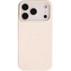 Coque iPhone 17 Pro Max - Bio Eco-Friendly biodégradable écologique nature - Blanc