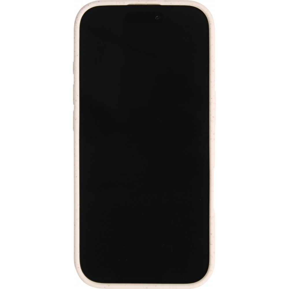Coque iPhone 17 Pro Max - Bio Eco-Friendly biodégradable écologique nature - Blanc