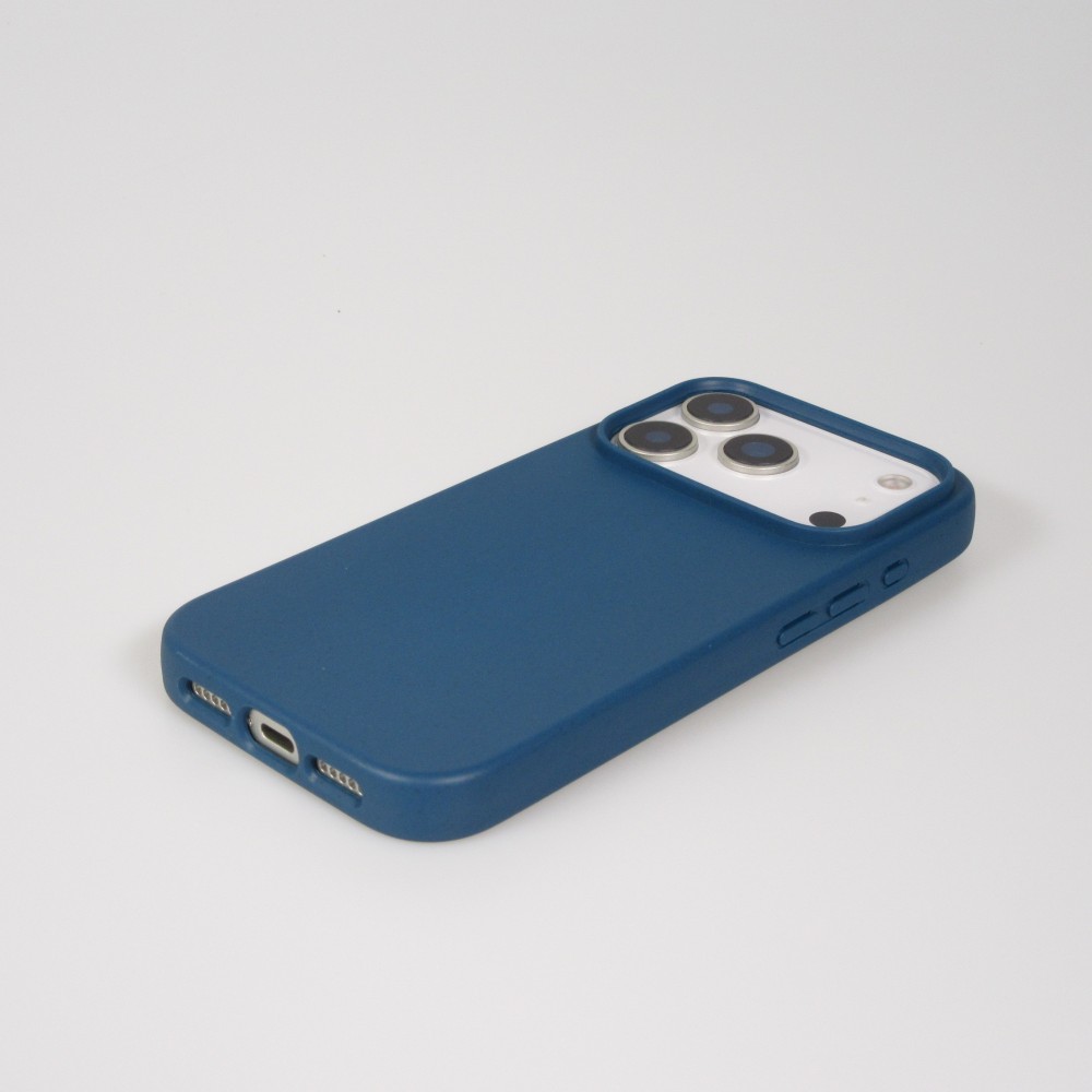Coque iPhone 17 Pro Max - Bio Eco-Friendly biodégradable écologique nature - Bleu