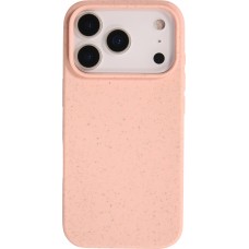 Coque iPhone 17 Pro - Bio Eco-Friendly biodégradable écologique nature - Rose