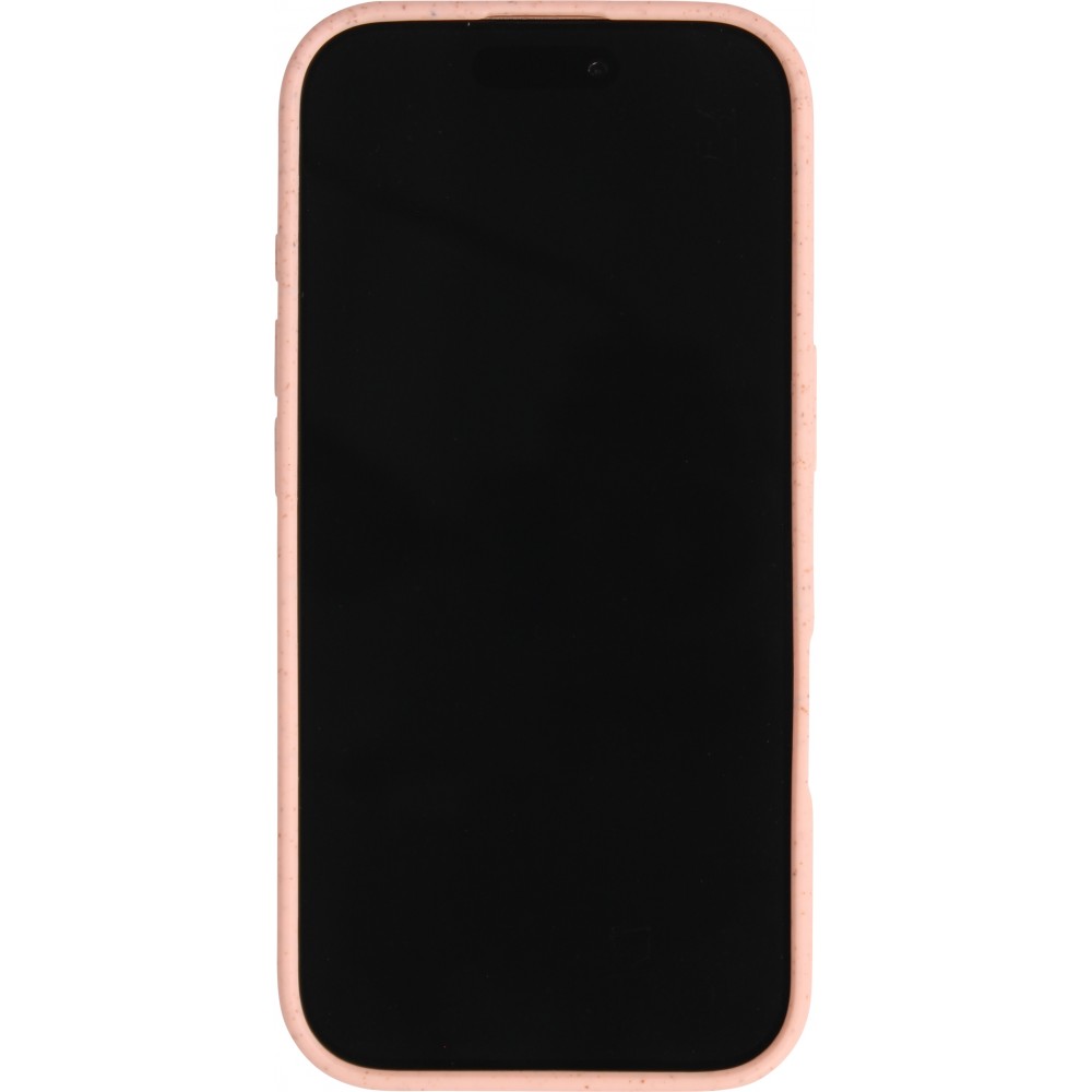 Coque iPhone 17 Pro - Bio Eco-Friendly biodégradable écologique nature - Rose