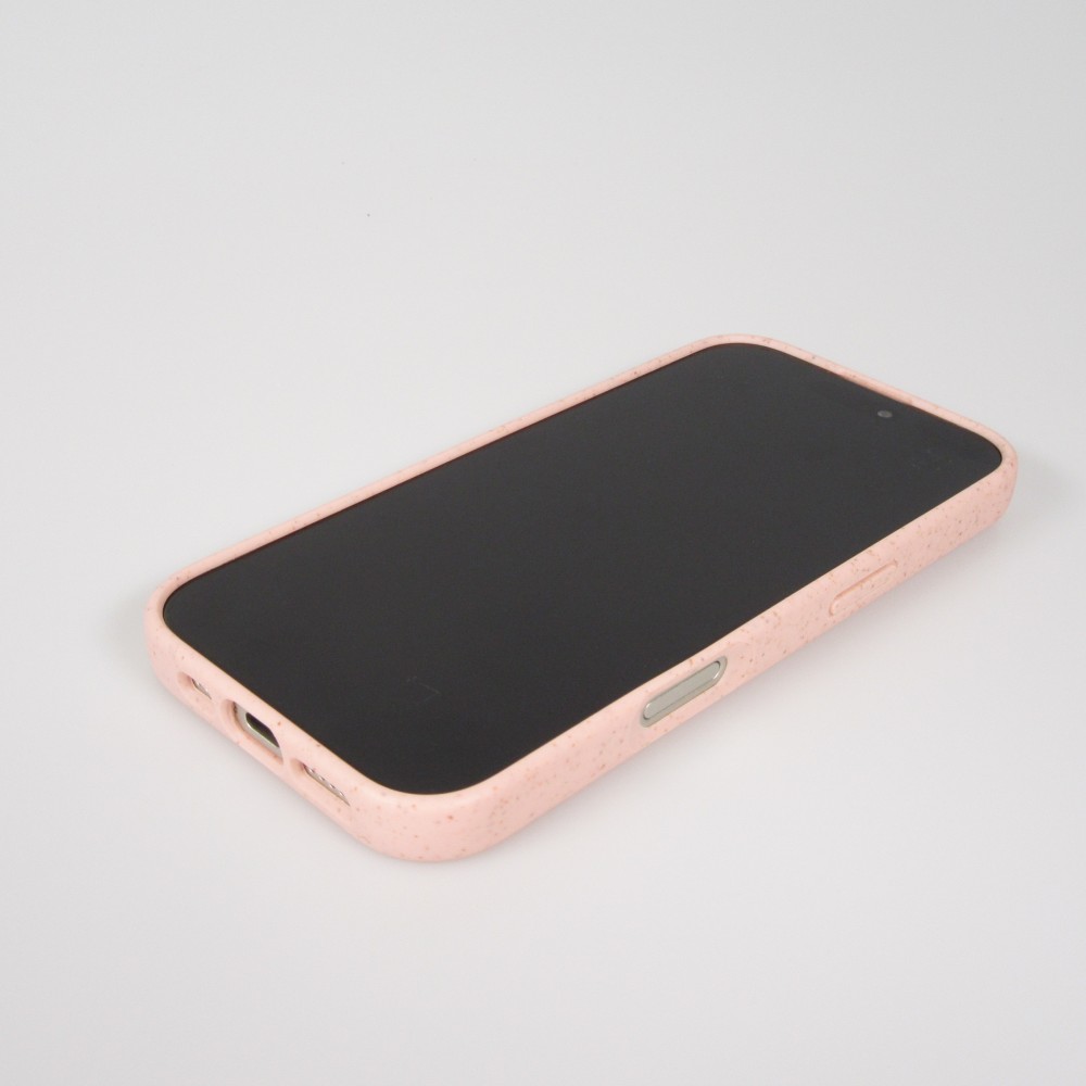 Coque iPhone 17 Pro - Bio Eco-Friendly biodégradable écologique nature - Rose