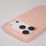 Coque iPhone 17 Pro - Bio Eco-Friendly biodégradable écologique nature - Rose