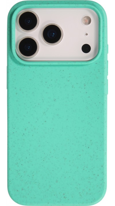 Coque iPhone 17 Pro - Bio Eco-Friendly biodégradable écologique nature - Turquoise