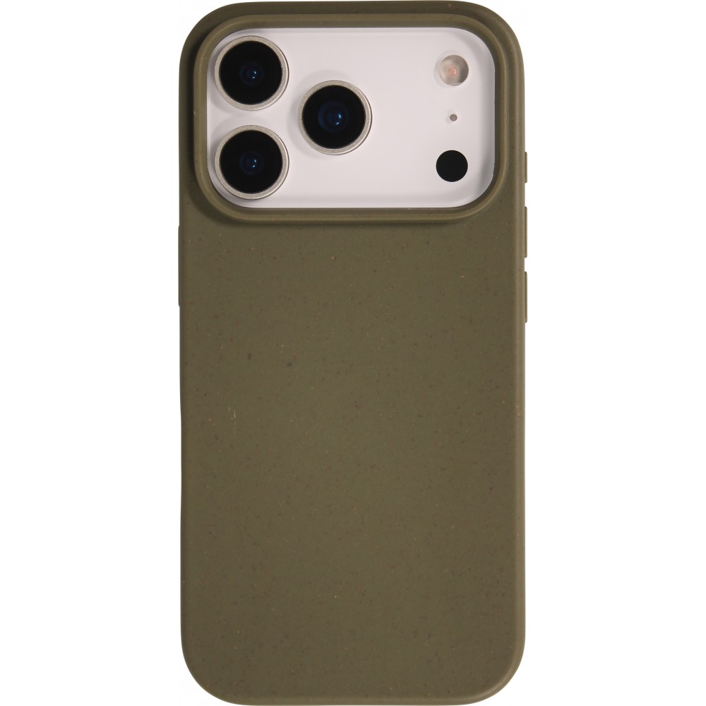 Coque iPhone 17 Pro Max - Bio Eco-Friendly biodégradable écologique nature - Vert foncé